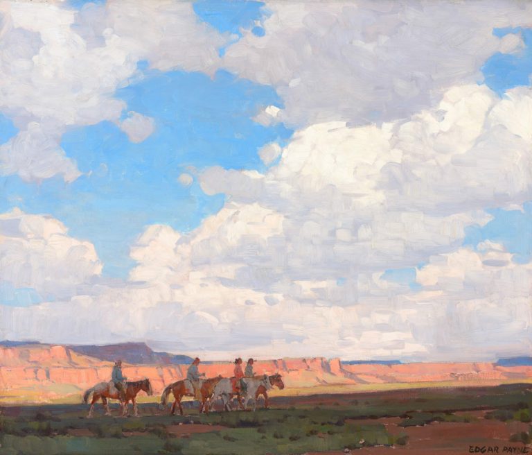 Edgar Alwin Payne, Desert Sky, 1920