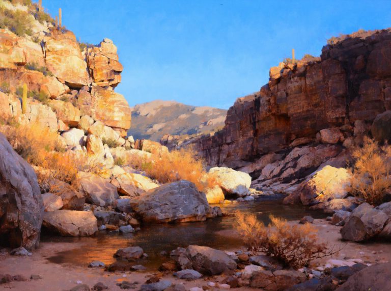 Mark Boedges, Warming Light, 2023