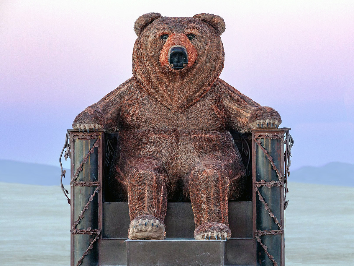 Lisa and Robert Alan Ferguson, Lincoln Bear, 2023