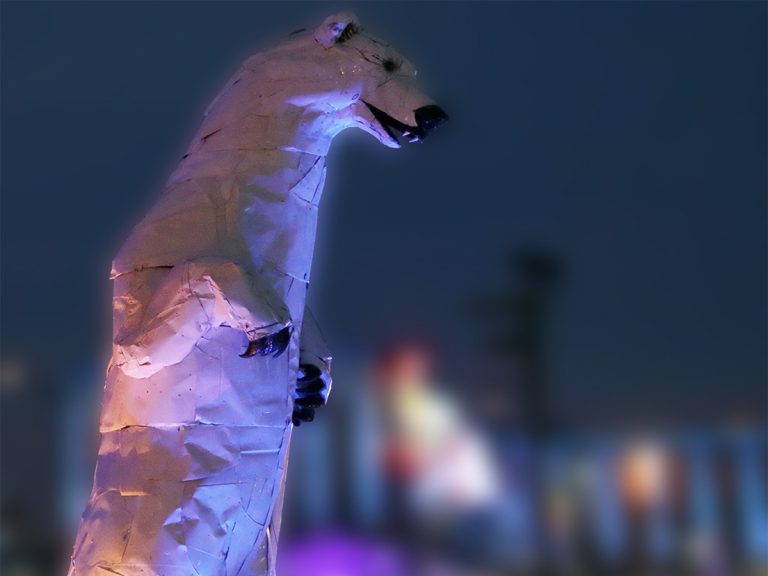 Don Kennell and Lisa Adler, Longview the Polar Bear, 2018
