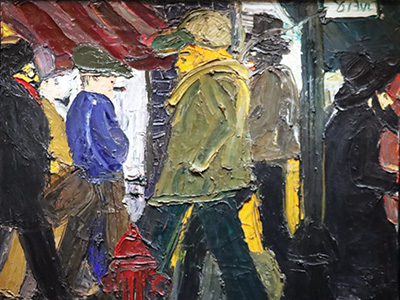 Red Grooms, Eighth Avenue, 1963