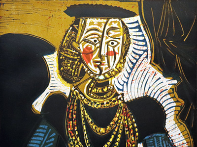 Pablo Picasso, Buste de Femme d'apres Cranach le Jeune II, 1958